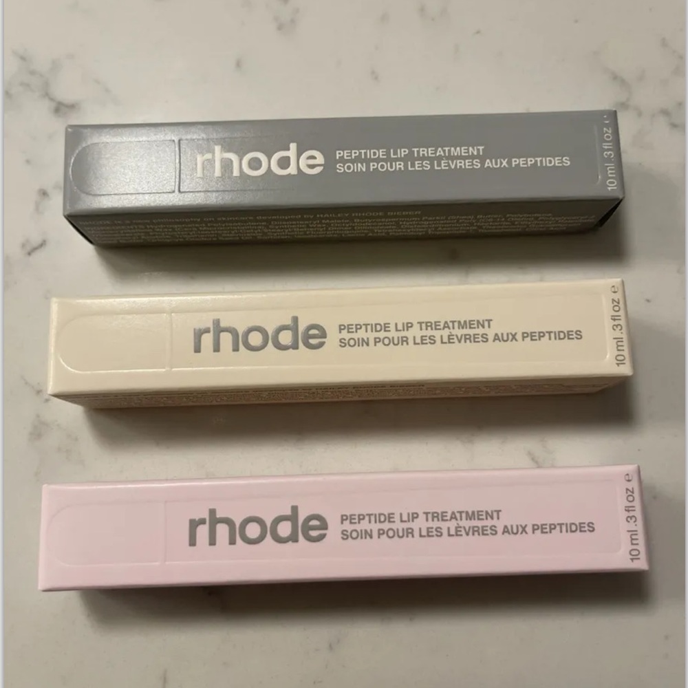 Set of 3 Rhode Skincare Peptide Lip Treatments Trio BRAND NEW